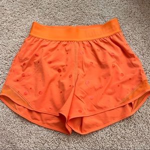 Lululemon Hotty Hot Logo Shorts